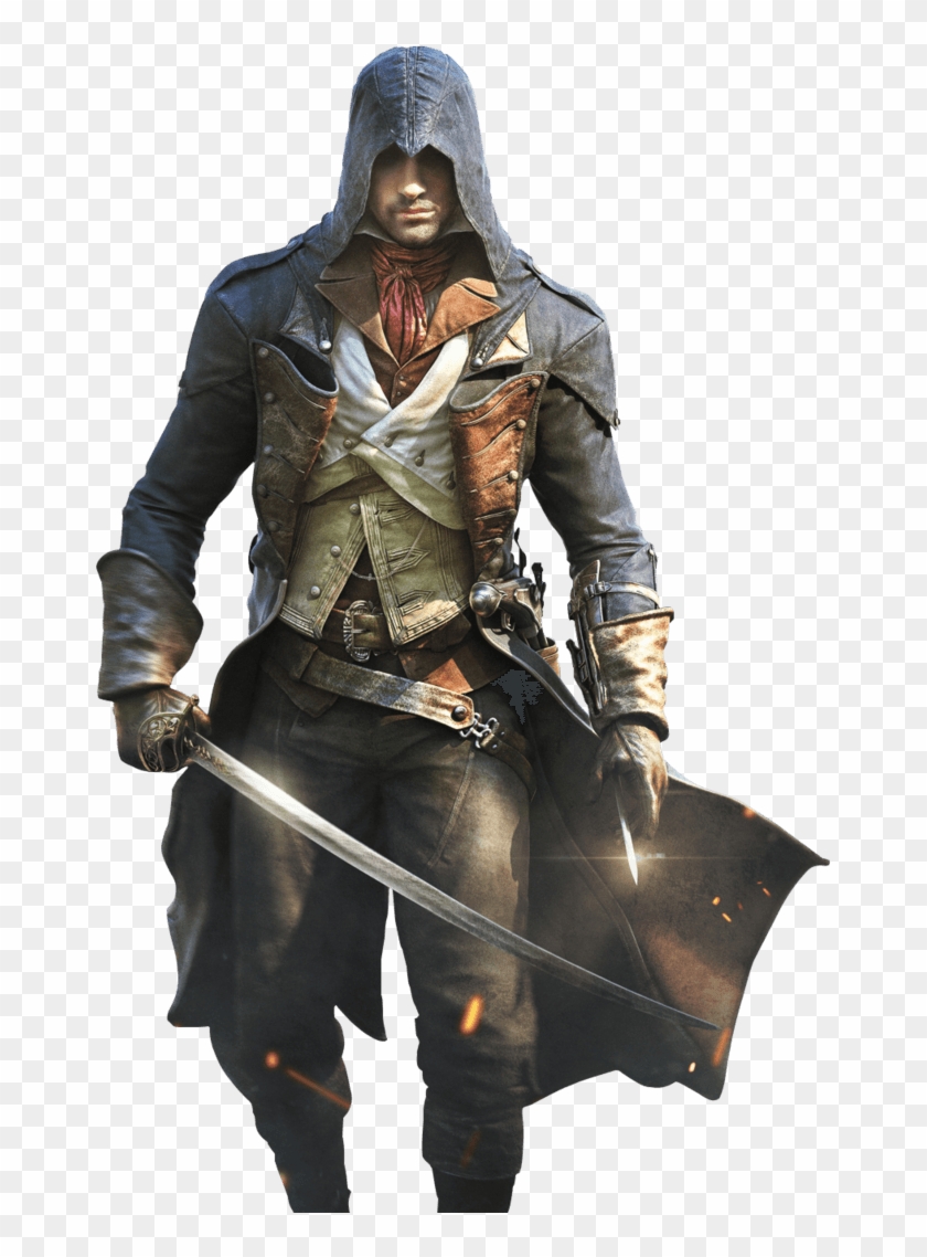Assassins Creed Walking - Arno Dorian Assassin's Creed Unity Clipart #16726