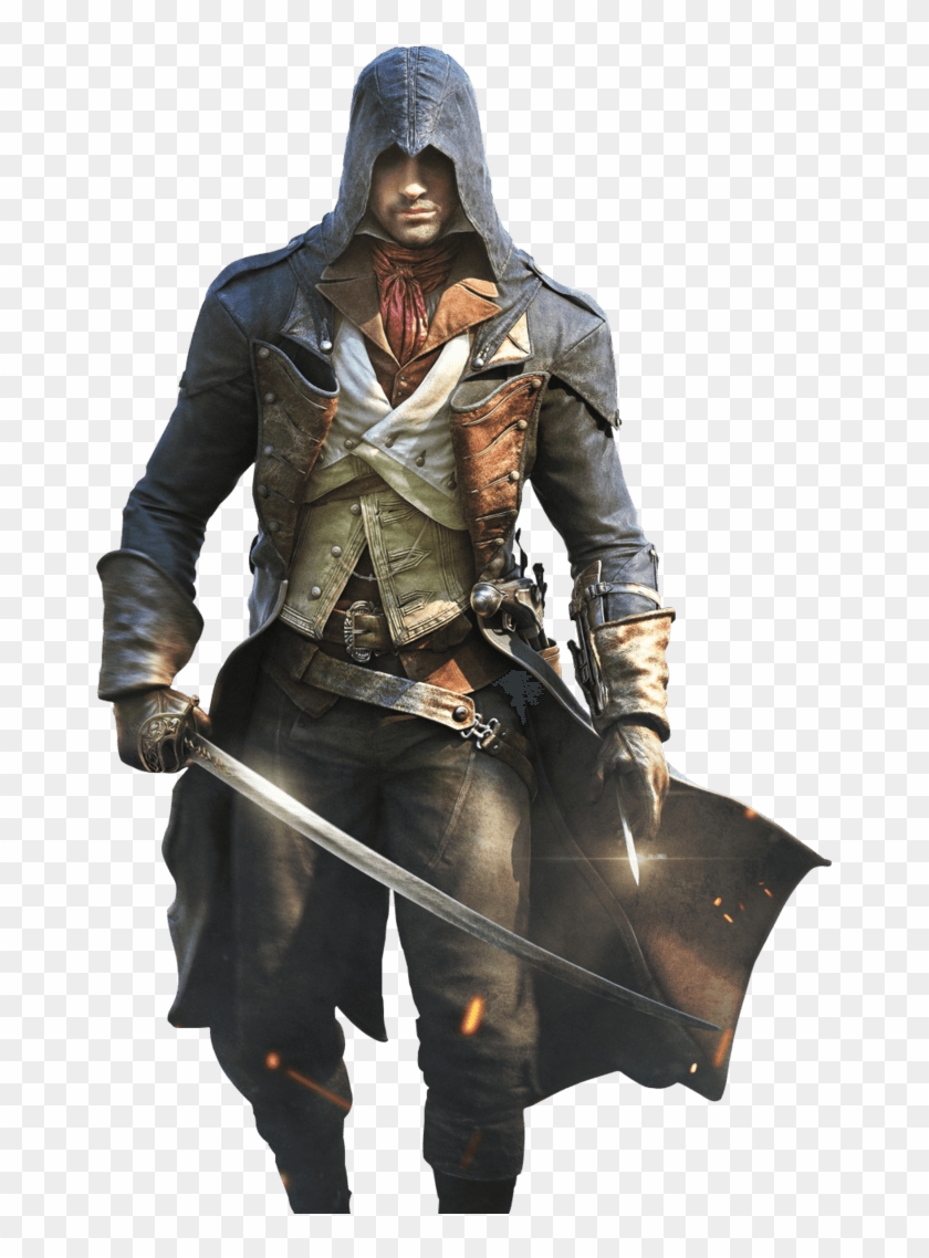 Assassins Creed Walking - Arno Dorian Assassin's Creed Unity Clipart
