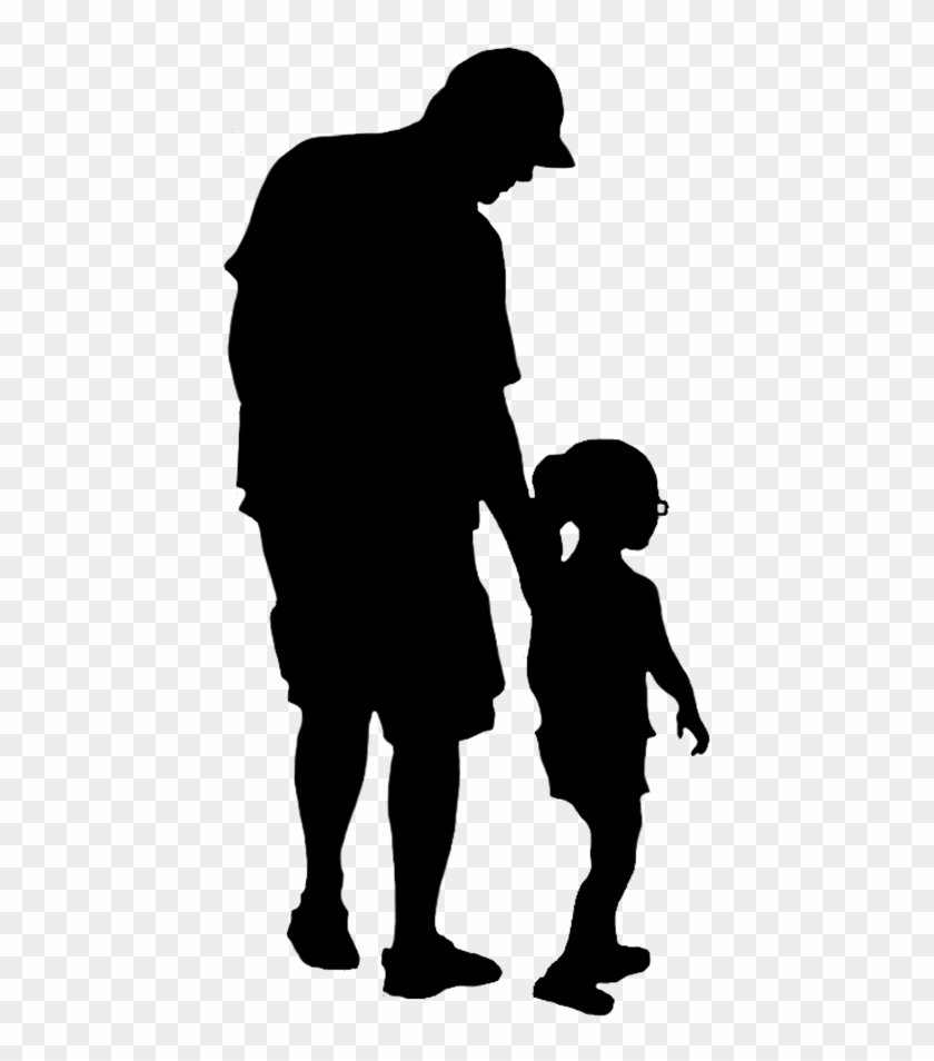 Silhouettes Of People - People Walking Silhouette Png Clipart #17093