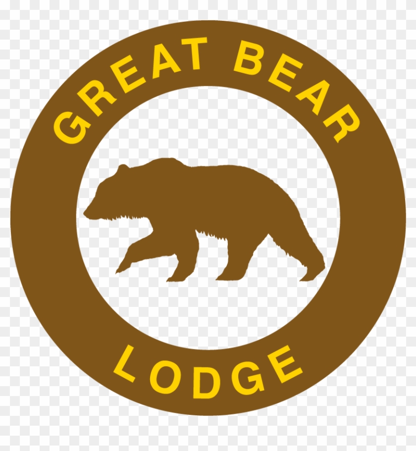Great Bear Lodge Logo - Grizzly Bear Clipart