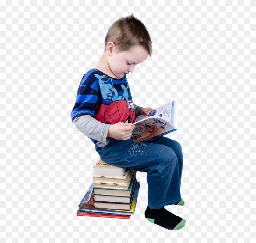 Download Boy Reading Books Png Image - Boy Reading Book Png Clipart