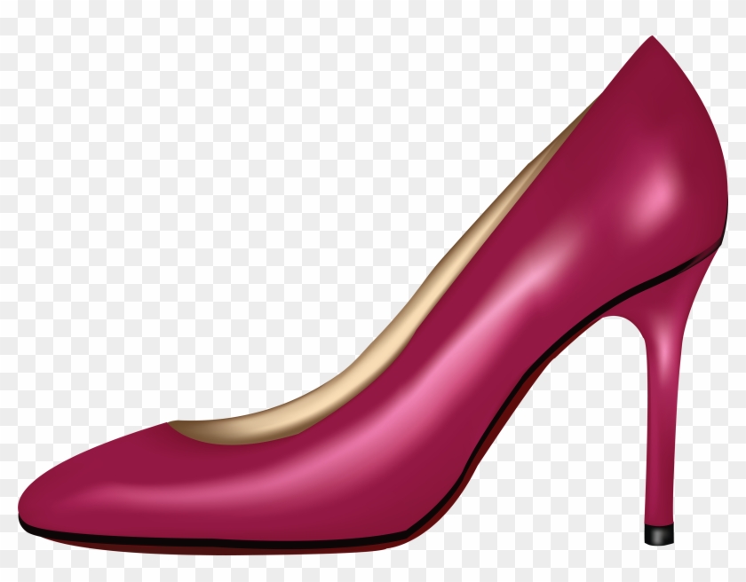 Pink Women Shoe Png Image - Women Shoe Transparent Clipart #17389
