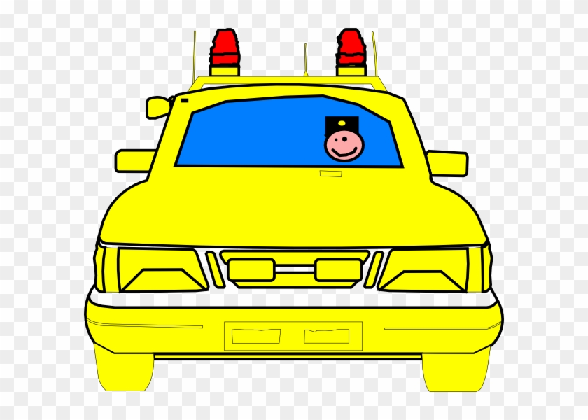 Police Car Clip Art - Png Download #17616