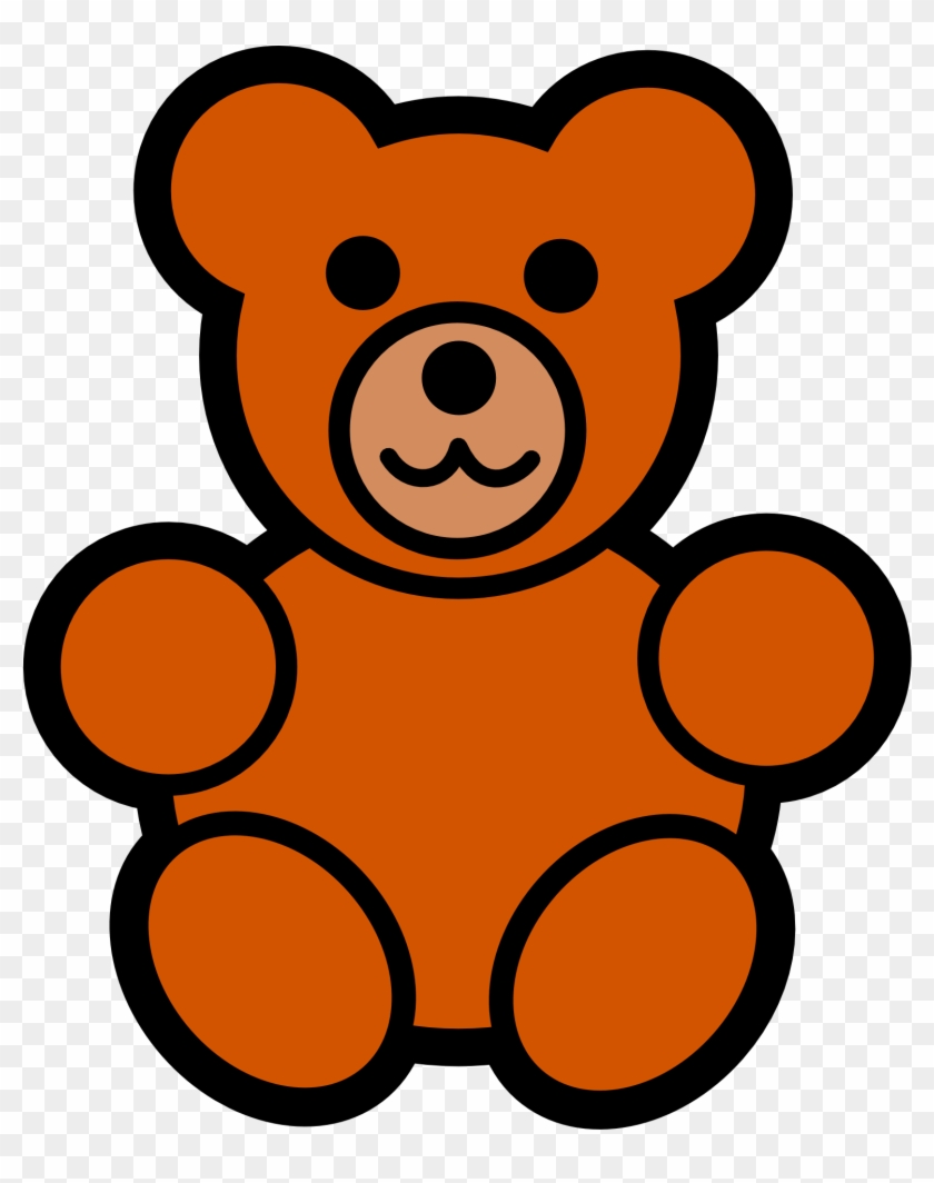 Grizzly Bear Clipart Little Bear - Teddy Bear Clipart - Png Download
