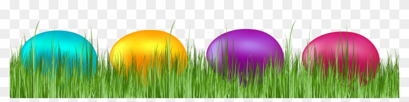 6467 X 1506 7 - Easter Eggs Transparent Background Clipart