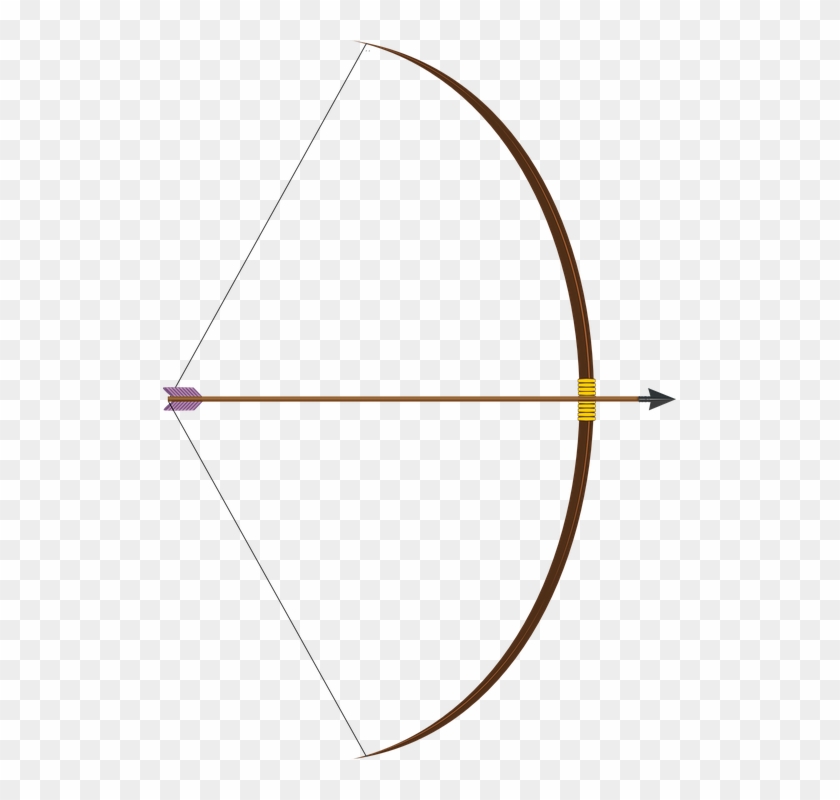 Arrow Bow Png Image - Bow And Arrow Png Clipart #18139