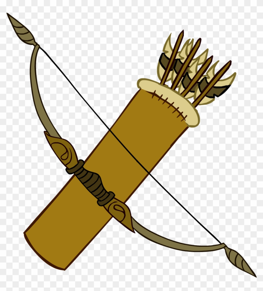Bow And Arrow - Transparent Bow And Arrow Clipart