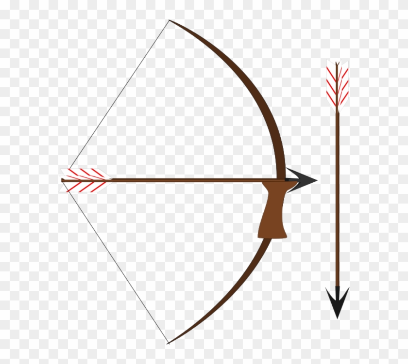 Bow And Arrow Vector Clip Art - Bow And Arrow Robin Hood - Png Download #18243
