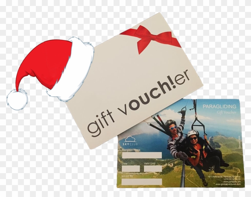 Gift-certificate Png New Year - Paragliding Gift Vouture Clipart
