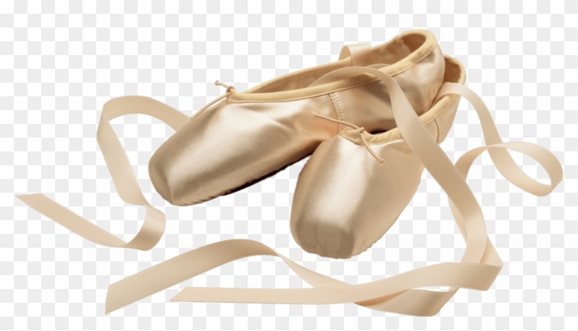 Ballet Shoes Salmon - Ballet Shoes Transparent Background Clipart #18371
