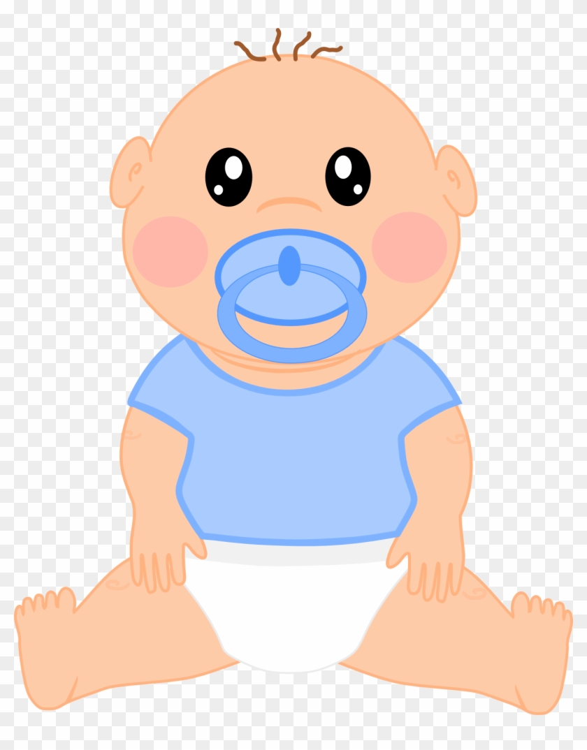 Jpg Black And White Its A Boy Clipart - Baby Clipart Without Background - Png Download