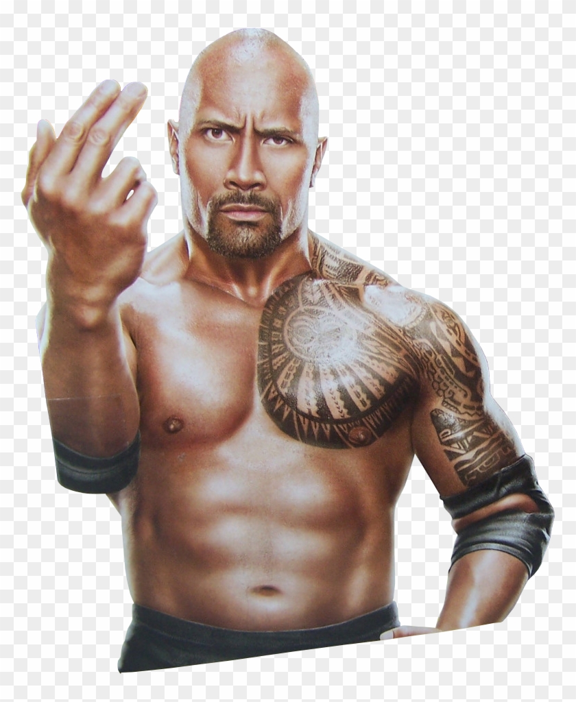 The Rock Png - Rock Png Wwe Clipart #18473