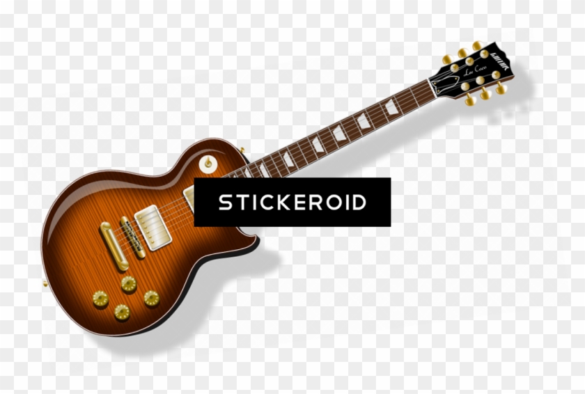 Electric Guitar Clip Art - Gibson Les Paul Custom 1954 - Png Download #18538