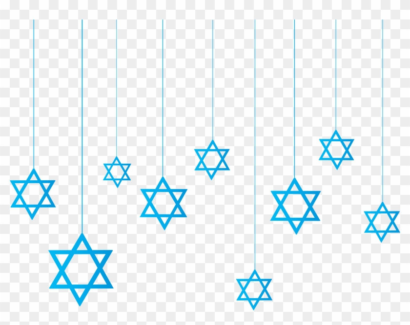 Hanging Lantern Clipart Png - Hanging Star Of David Png Transparent Png #18601
