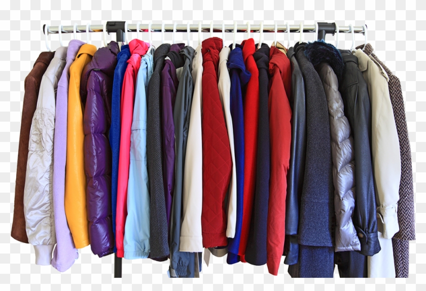 An Assortment Of Coats - Closet Clipart