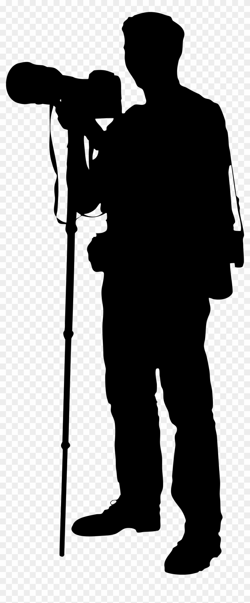 Photographer Silhouette Clip Art Png Image - Photographer Clipart Png Transparent Png #18727