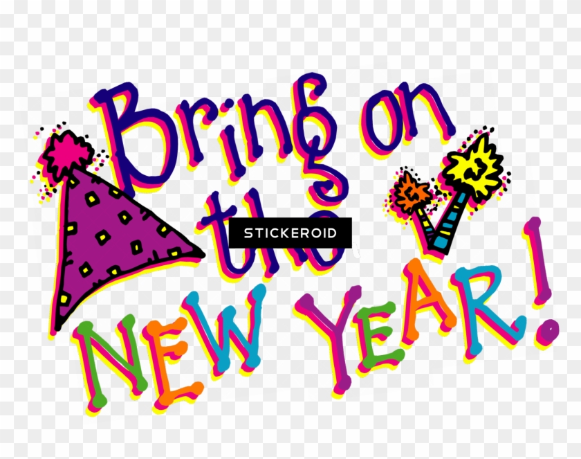 Bring On The New Year Clipart