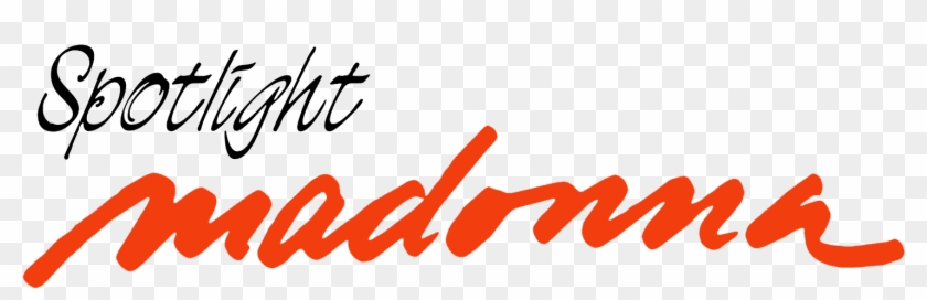 Spotlight Logo - Madonna Spotlight Single Clipart #18809