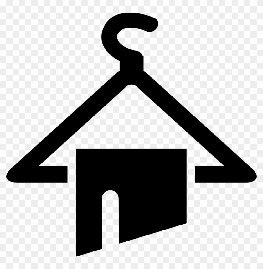 Hanger With Clothes Svg Png Icon Free Download - Cercha De Ropa Png Clipart