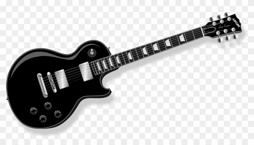 Download Free Printable Clipart And Coloring Pages - Musical Instruments Electric Guitar - Png Download