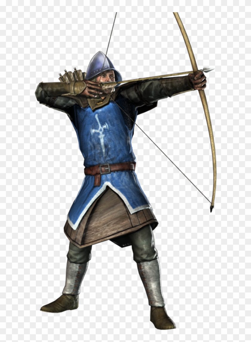 Knight With Bow And Arrow , Png Download Clipart
