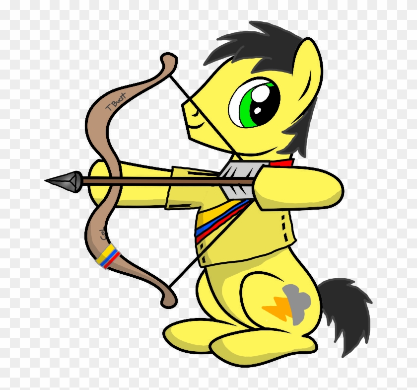 Archery, Arrow, Artist - Cartoon Clipart #19149