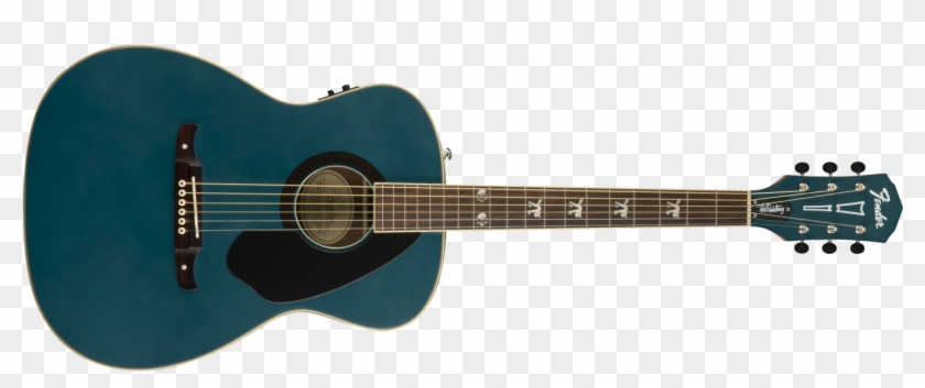 Sapphire Blue Acoustic Electric Guitar - Fender Paramount Pm 2 Deluxe Clipart #19424