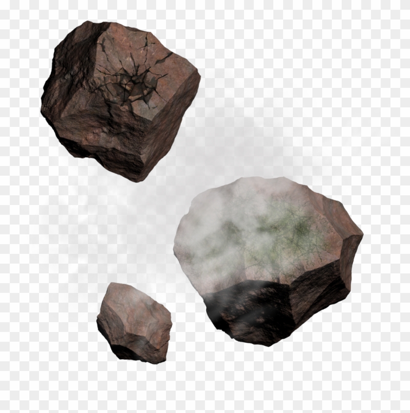 30363 Flying Rocks Clipart