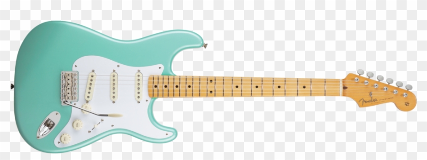 Fender 50s Stratocaster Electric Guitar Light Blue - Light Blue Fender Electric Guitar Clipart