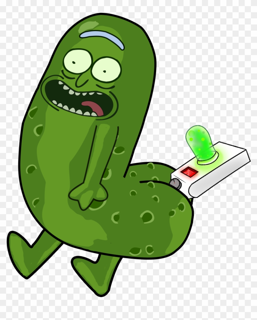 Pickle Rick Dickbutt - Pickle Rick Clip Art - Png Download