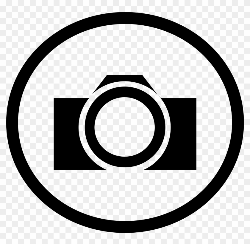Photo Camera Png Images - Camera Logo Black And White Clipart