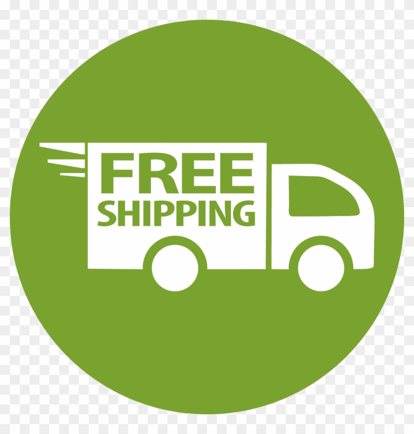 Green Free Shipping Logo Clipart