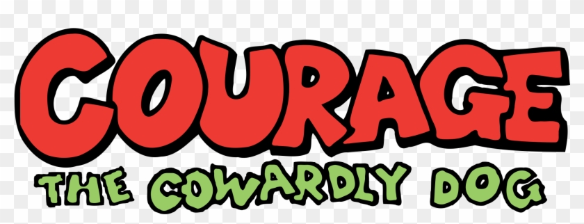 Open - Courage Dog Logo Png Clipart #100120