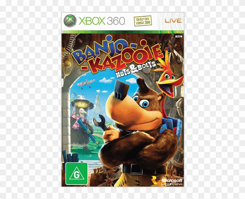 Banjo Kazooie Png - Banjo Kazooie Xbox 360 Clipart #100232