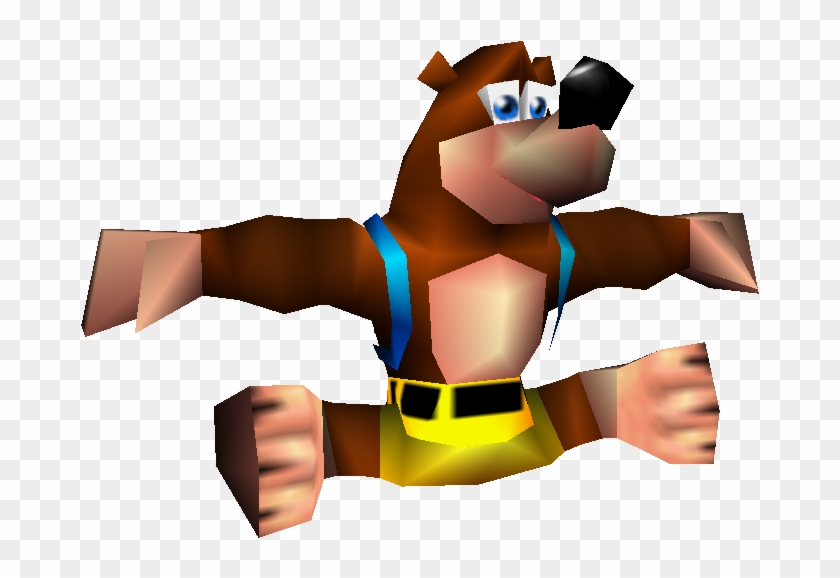 Banjo-tooie Nintendo 64 Mammal Hand Vertebrate Finger - Nintendo Characters T Posing Clipart #100336