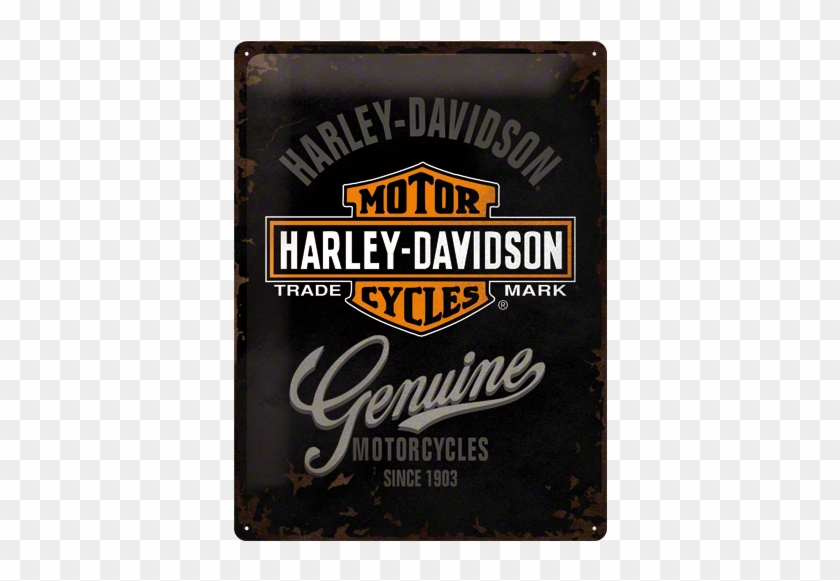Pictures Of Harley Davidson Logos - Metal Clipart #100481