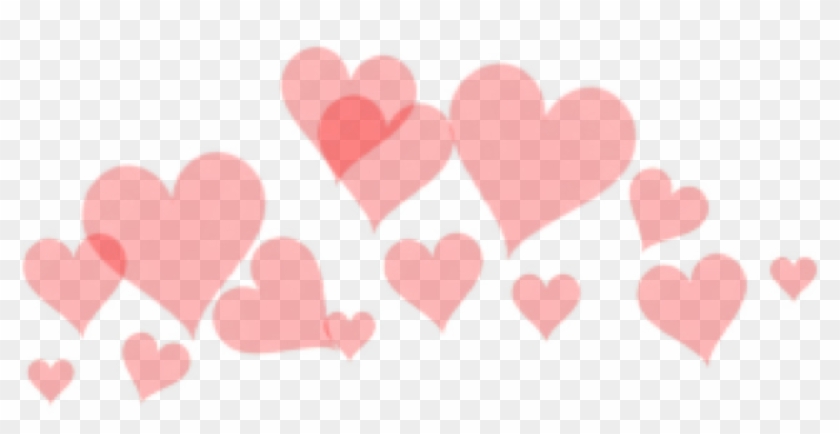 Red Hearts Heart Png Pngtumblr Tumblr Art Freetoedit - Transparent Overlays For Picsart Clipart