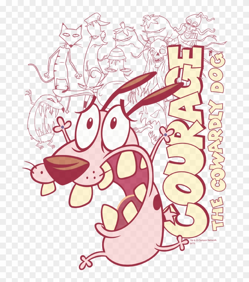 Courage The Cowardly Dog Clipart #100616