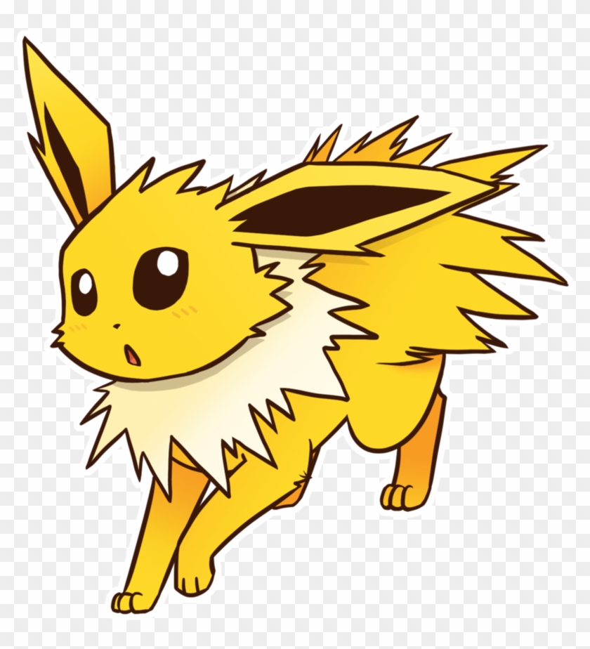 Jolteon By Zixmix - Jolteon Cute Png Clipart