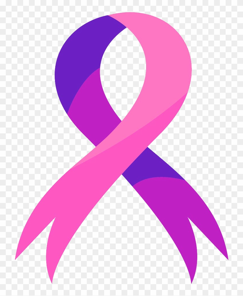 Breast Cancer Ribbon Png Picture - Breast And Cervical Cancer Logo Clipart #100691