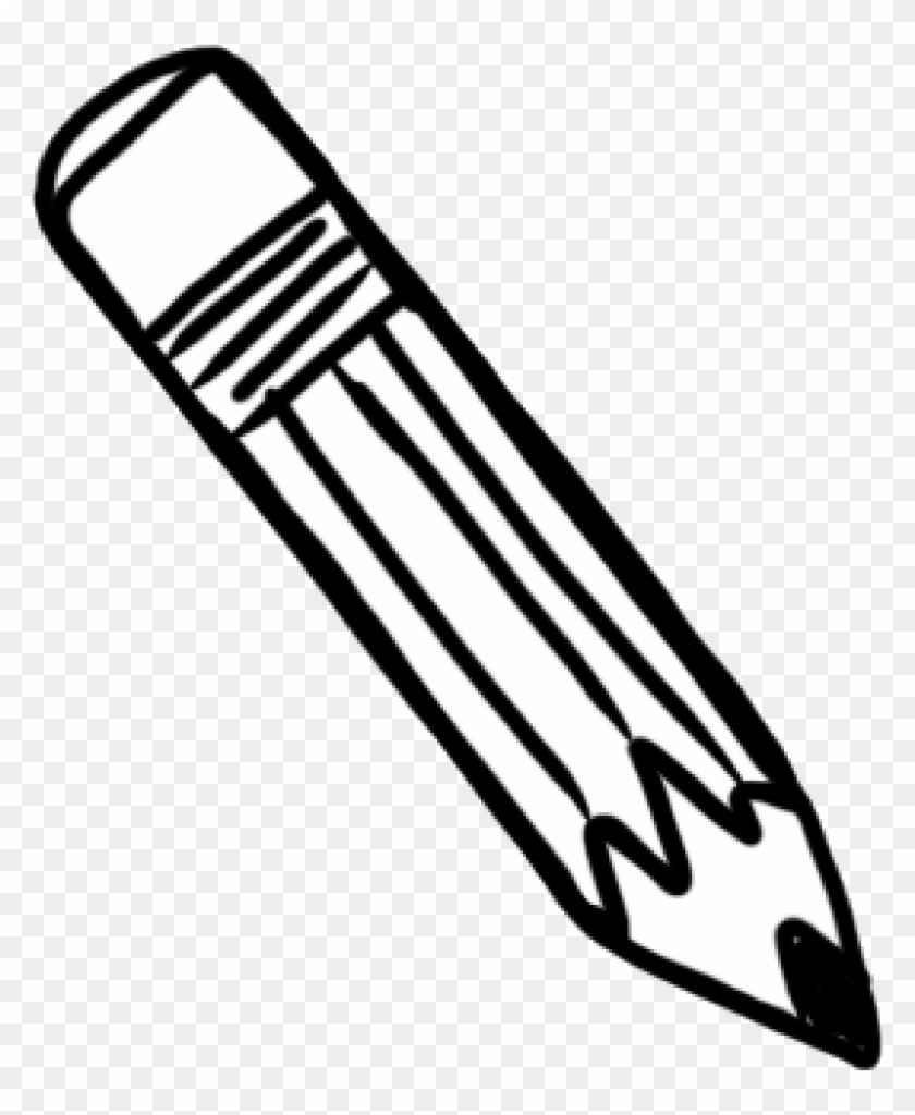 Clip Art Images - Black And White Pencil Clip Art - Png Download