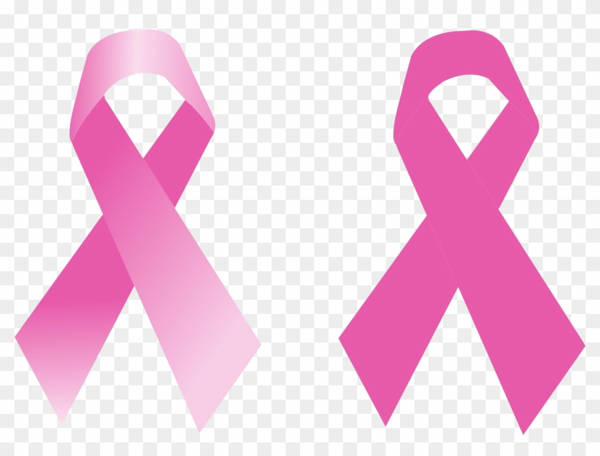 Breast Cancer Ribbon Transparent - Breast Cancer Logo Clipart - Png Download