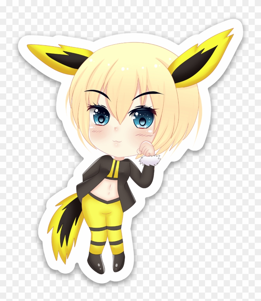"kickstart" Pre-order Jolteon Hard Enamel Pin Darkdelights - Cartoon Clipart #101089