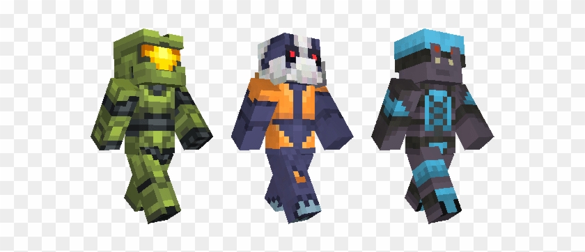 Skinpack1 Skinlineup 03 Halo - Roblox Minecraft Skin Fortnite Clipart #101154