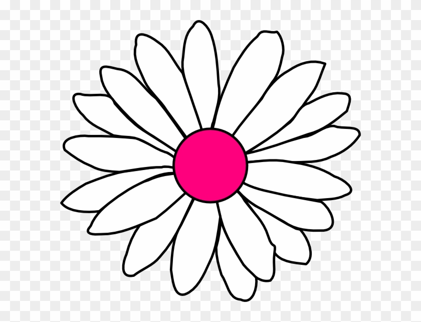 Single Flower Coloring Flower Clipart #101199