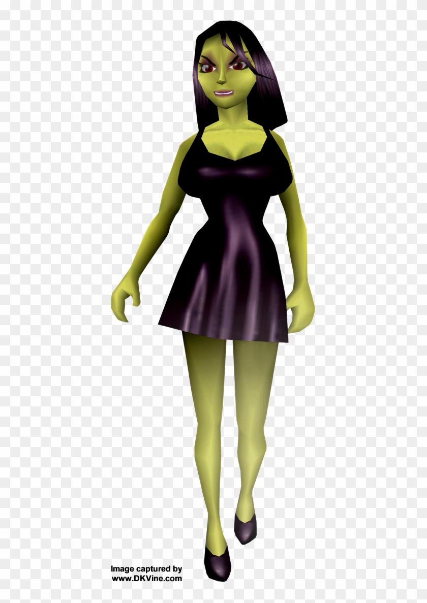 Click To Expand - Banjo Kazooie Gruntilda Game Over Gif Clipart #101224