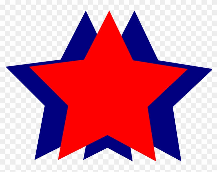 Graphic Free Download Red White And Blue Banner Clipart - Red White Blue Stars Png Transparent Png