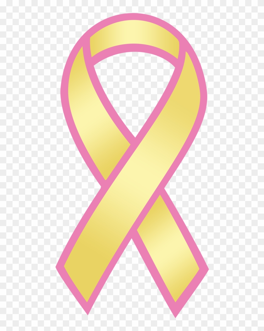 Cancer Ribbon Vector - Breast Cancer Clipart #101417