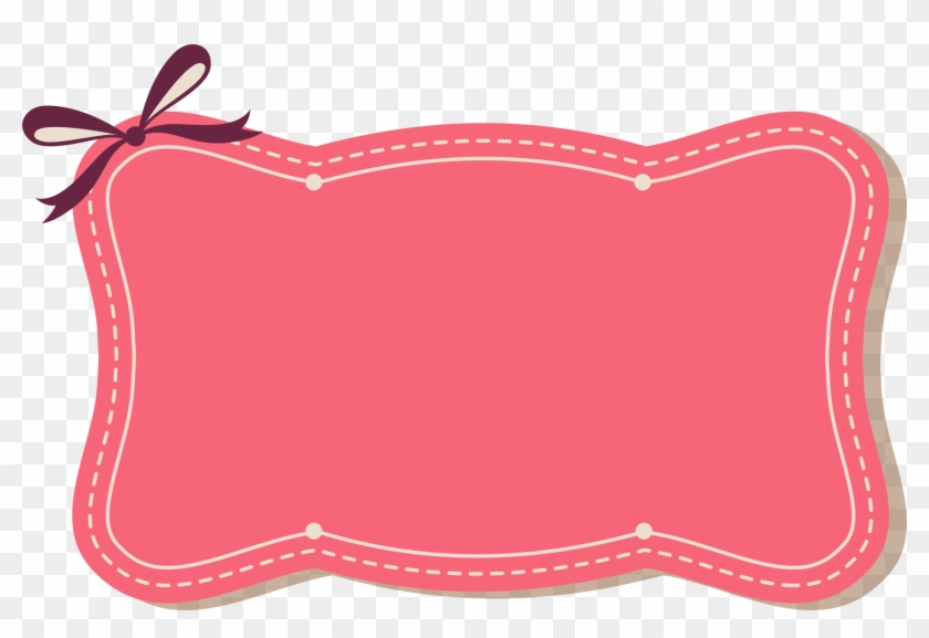Ribbon Cute Border Png Clipart