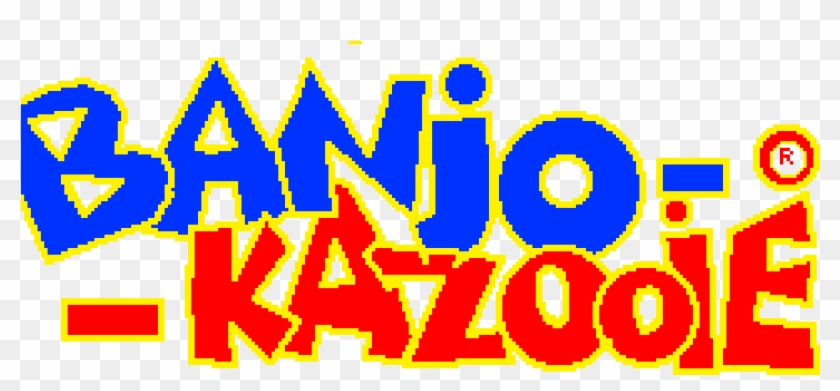 Banjo-kazooie Logo Clipart #101517